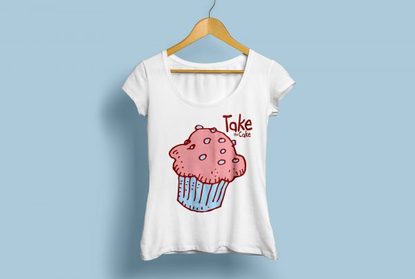 Take the Cake Womens TShirt